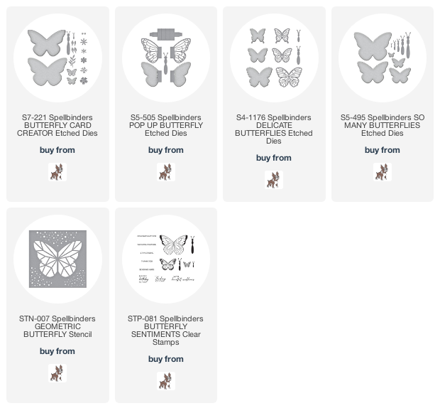 EASY Butterfly Cards | Spellbinders Butterfly Card Creator Etched Dies
