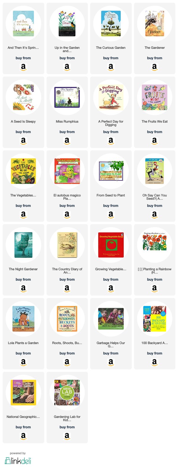 Gardening Books and Activities for Kids