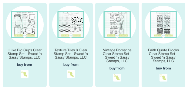 Mini Tag Sentiments Clear Stamp Set - Sweet 'n Sassy Stamps, LLC