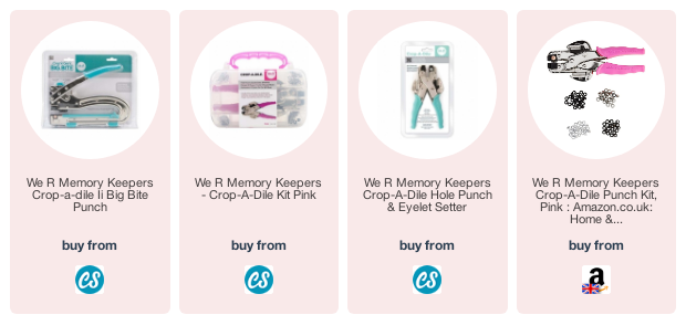 We R Memory Keepers Crop-A-Dile Hole Punch & Eyelet Setter