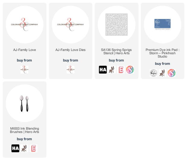 MI003 Ink Blending Brushes