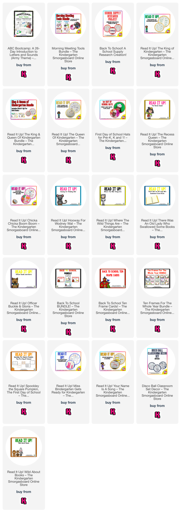 Read It Up! Your Name Is A Song – The Kindergarten Smorgasboard Online Store