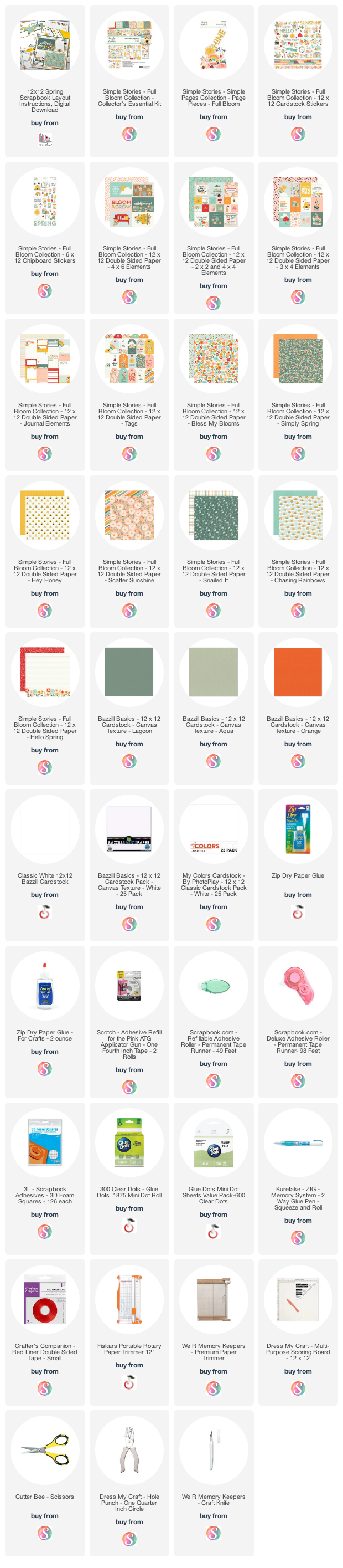 Adhesive Essentials Kit - Scrapbook Adhesives by 3L